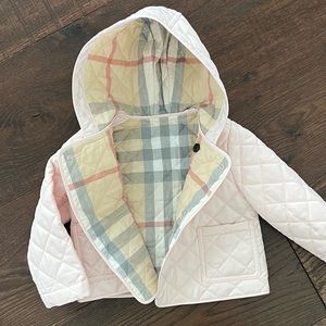 Burberry Children’s quilted jacket